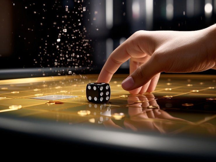 kuil Bandar Poker player interface showing bet placement and live chat messaging option